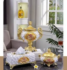 Vase im europäischen Stil - Harz Design - Wohnzimmer Must-have