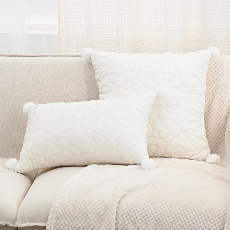 Velou Kissenbezug – Vintage Blumen – 45x45cm/30x50cm