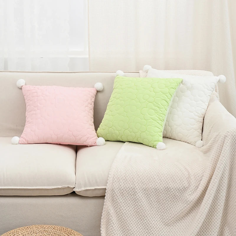 Velou Kissenbezug – Vintage Blumen – 45x45cm/30x50cm