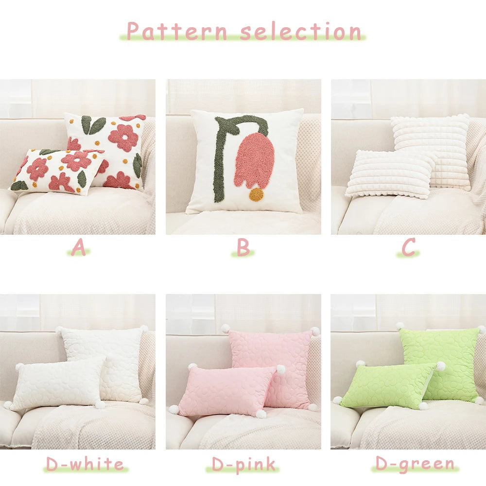 Velou Kissenbezug – Vintage Blumen – 45x45cm/30x50cm