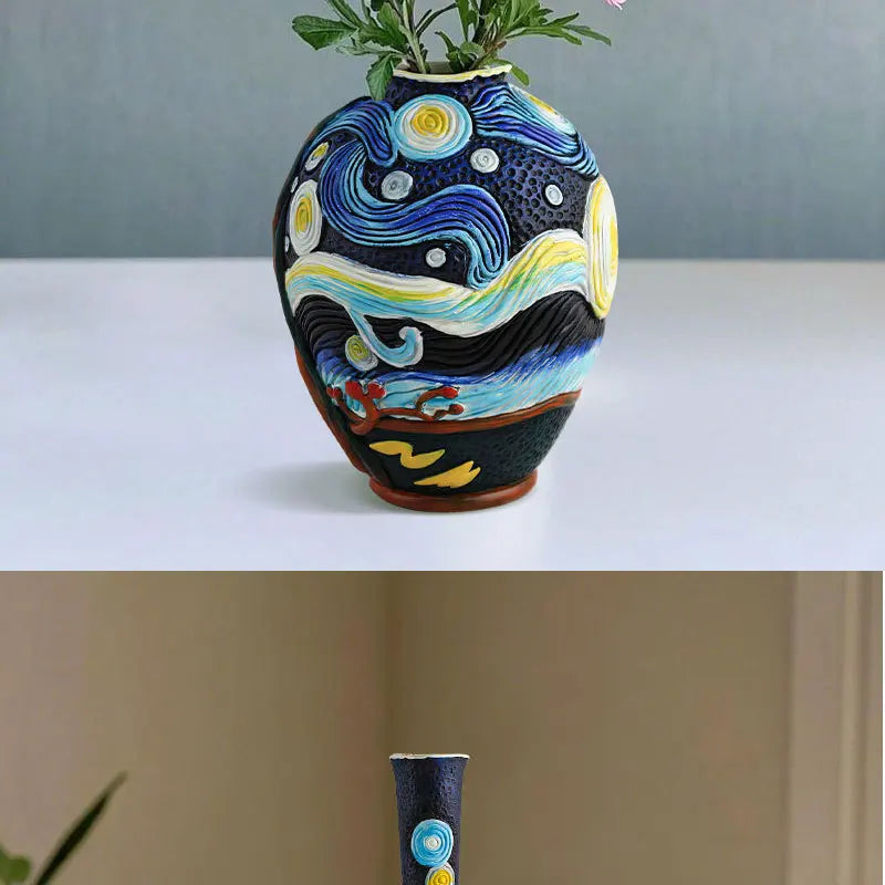 Vincent Vase – Modernes Resin Design – Tischvase