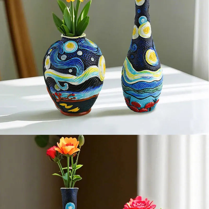 Vincent Vase – Modernes Resin Design – Tischvase