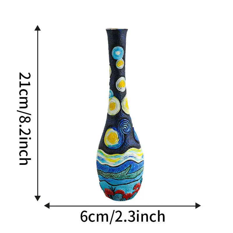 Vincent Vase – Modernes Resin Design – Tischvase