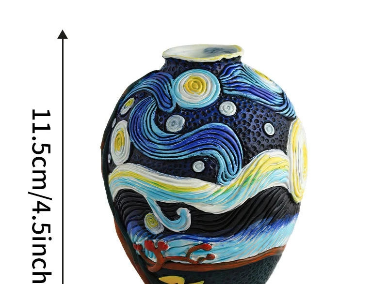 Vincent Vase – Modernes Resin Design – Tischvase