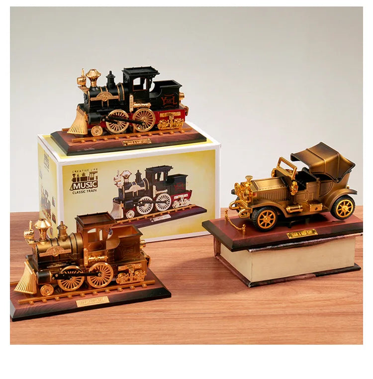 Vintage Auto Spieluhr – Nostalgisches Deko-Objekt