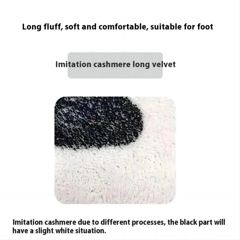 Vintage Blumen Teppich – Polyester Wellenmuster – 70x160cm