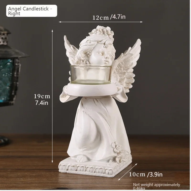Vintage Engel Kerzenständer – Einzigartiges Design – Partydeko