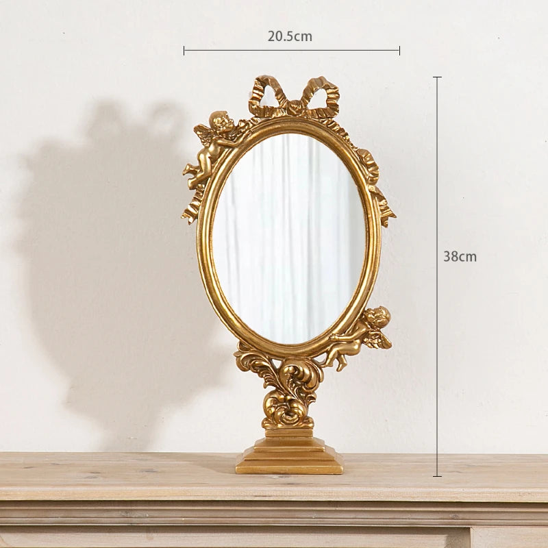 Vintage Engels Spiegel – Europäischer Stil Oval