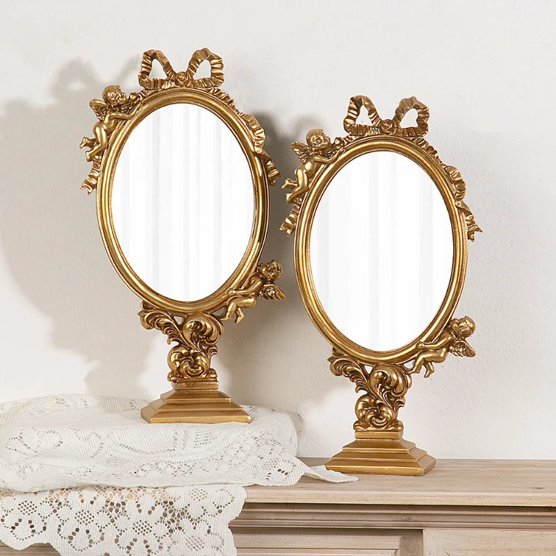 Vintage Engels Spiegel – Europäischer Stil Oval