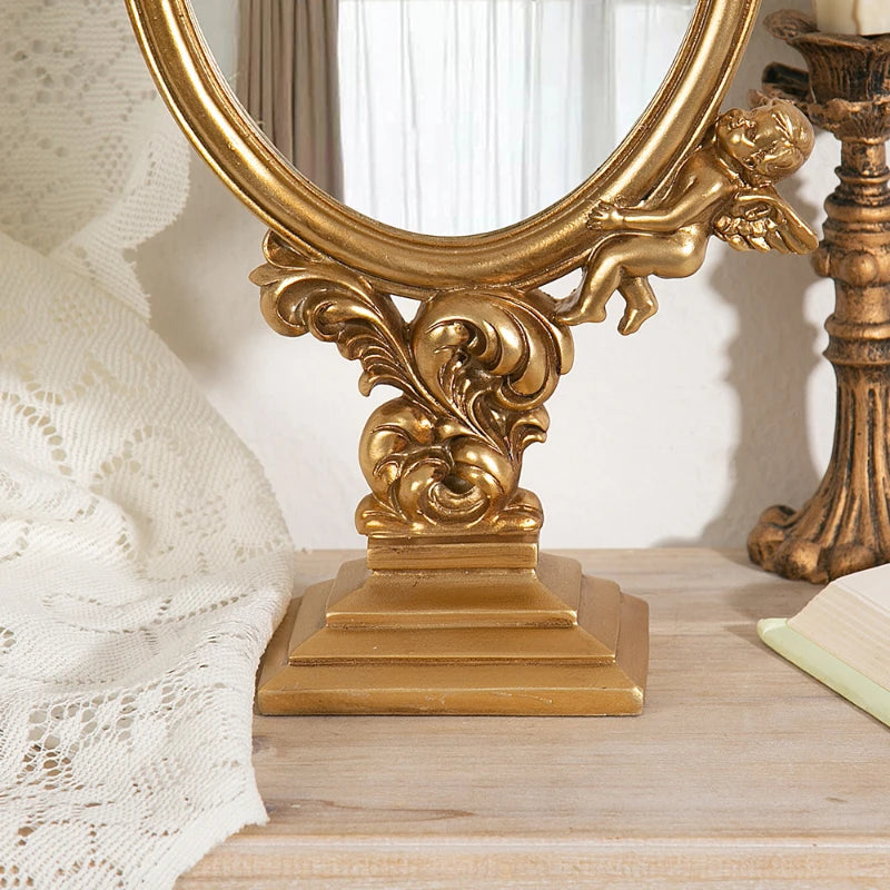 Vintage Engels Spiegel – Europäischer Stil Oval