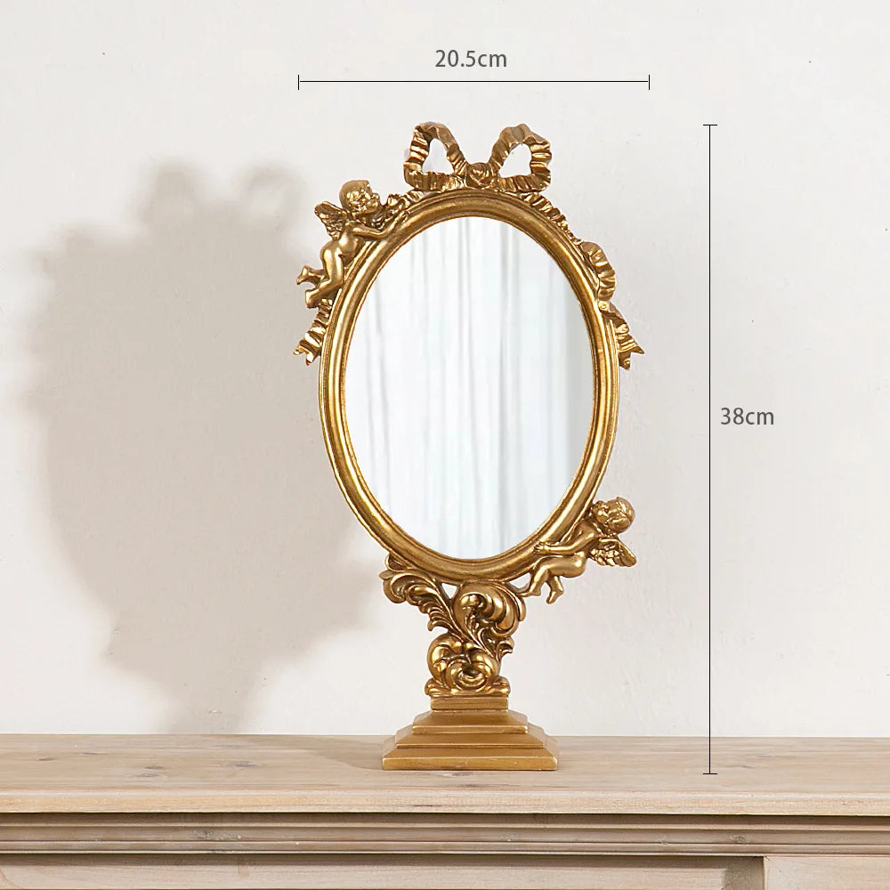 Vintage Engels Spiegel – Europäischer Stil Oval