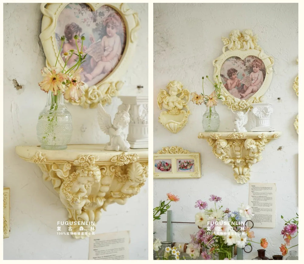 Vintage Fotorahmen aus Harz – Unregelmässiges Design