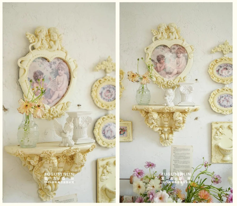 Vintage Fotorahmen aus Harz – Unregelmässiges Design