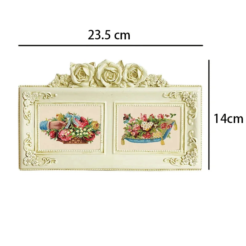 Vintage Fotorahmen aus Harz – Unregelmässiges Design