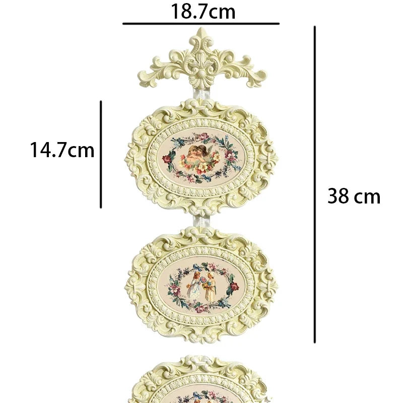 Vintage Fotorahmen aus Harz – Unregelmässiges Design