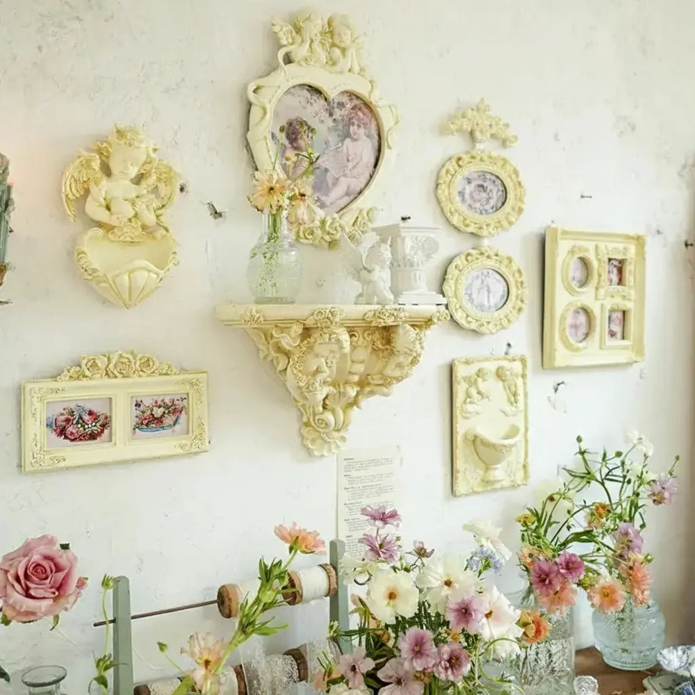 Vintage Fotorahmen aus Harz – Unregelmässiges Design