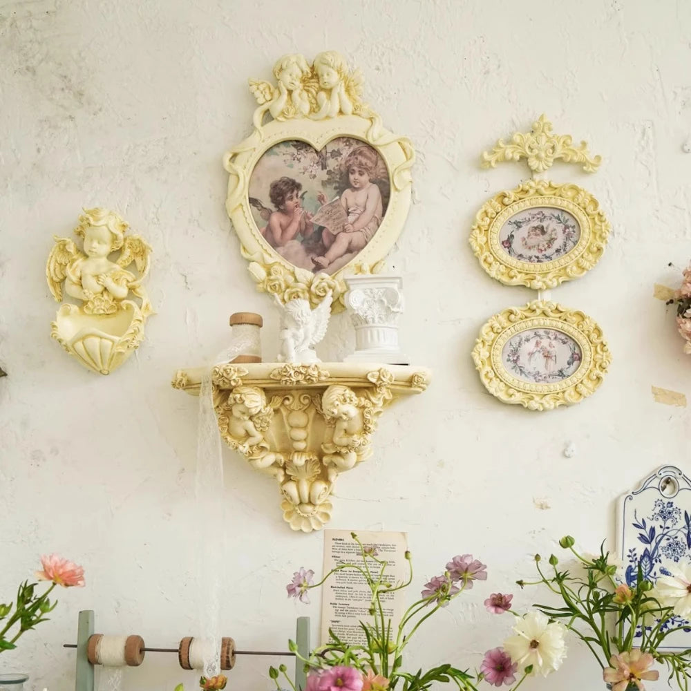 Vintage Fotorahmen aus Harz – Unregelmässiges Design