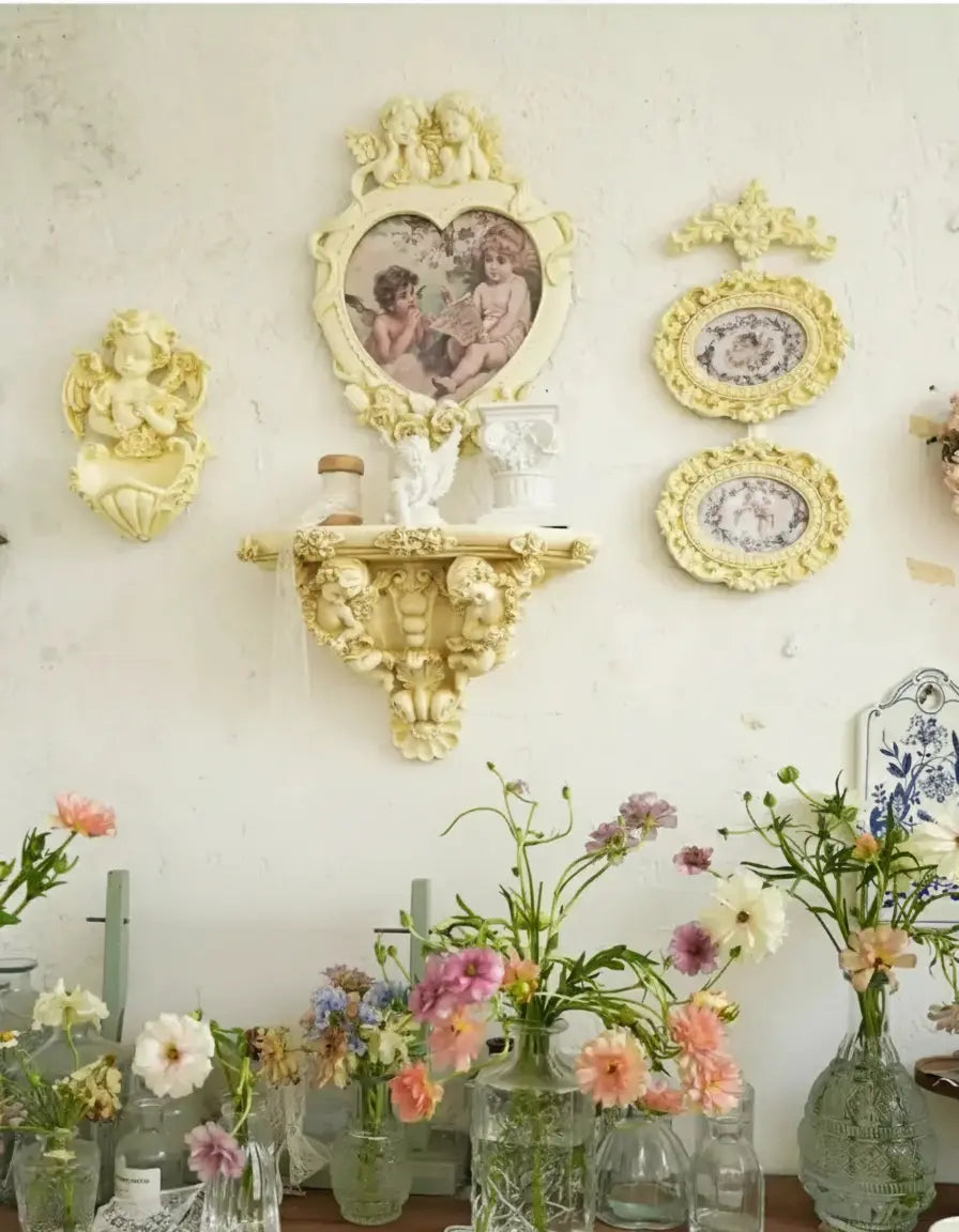 Vintage Fotorahmen aus Harz – Unregelmässiges Design