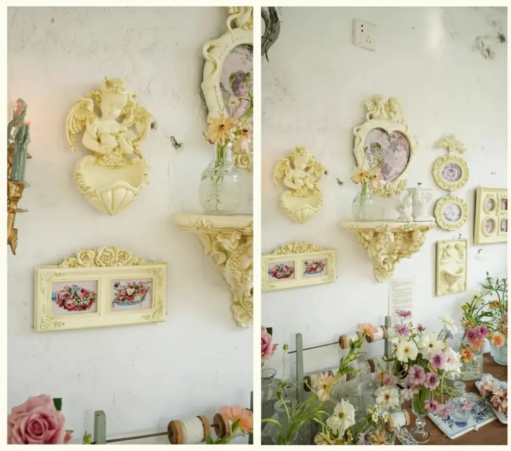 Vintage Fotorahmen aus Harz – Unregelmässiges Design