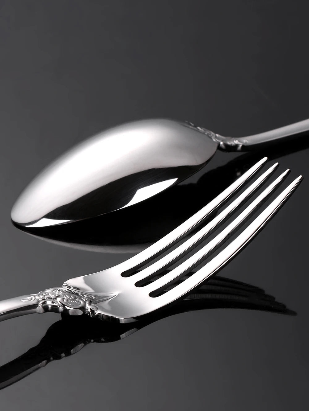 Vintage Gold Besteckset – Edelstahl – Service für 6