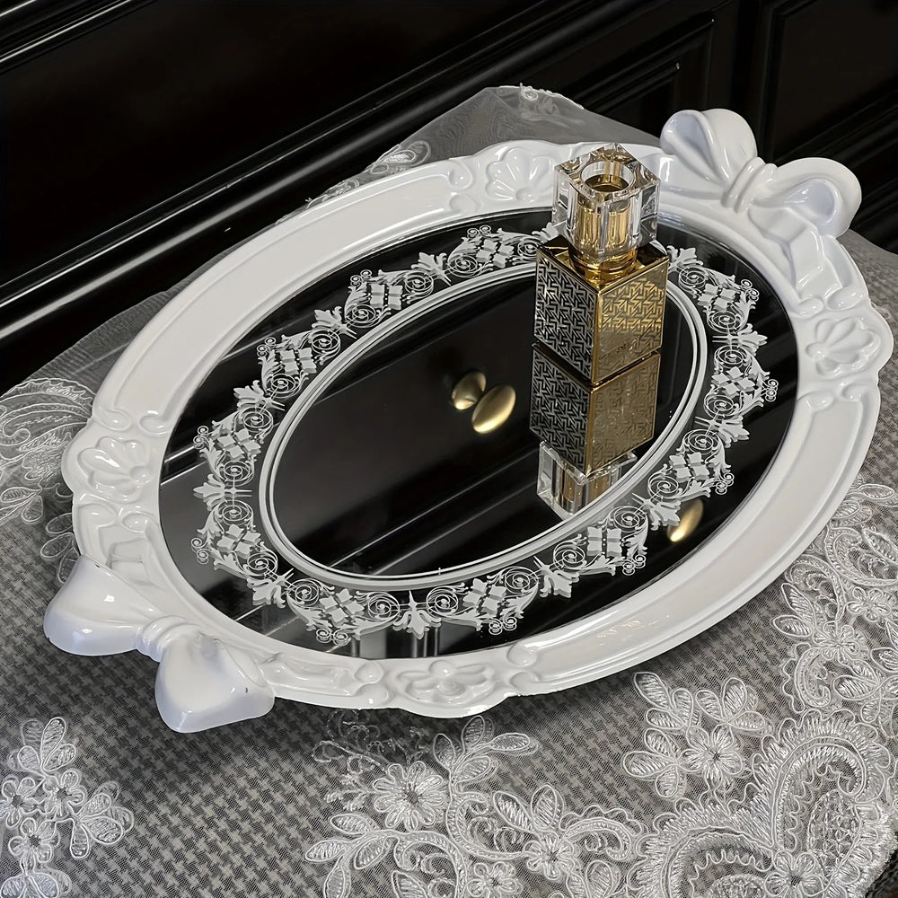 Vintage Hauchdünne Tablett – Europäisches Design – 41x28cm