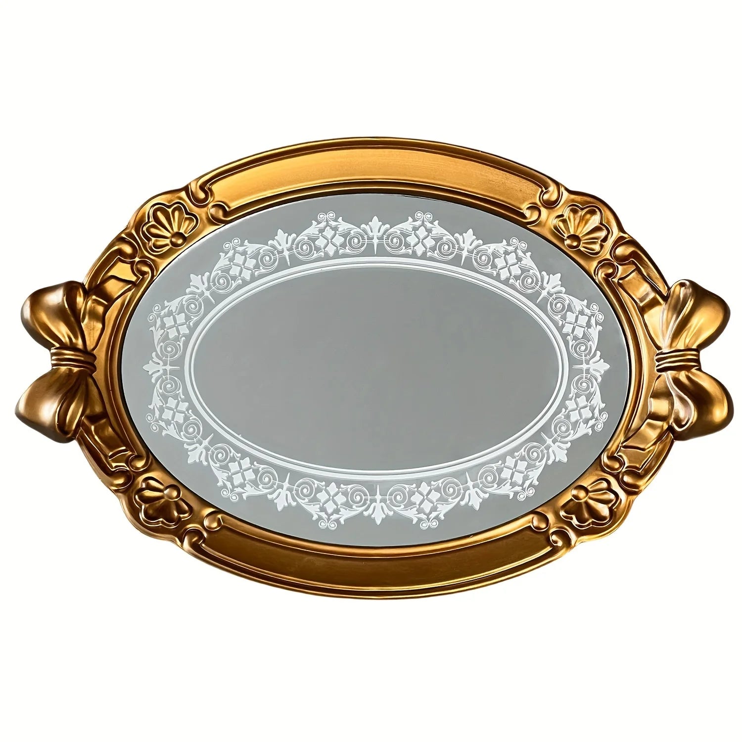 Vintage Hauchdünne Tablett – Europäisches Design – 41x28cm