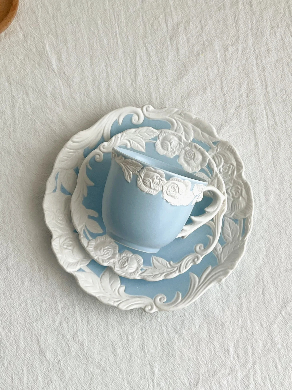 Vintage Kaffee Set – Porzellan – Mattes Rosendesign