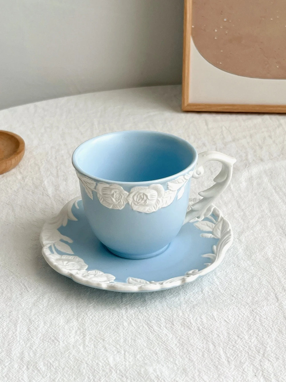 Vintage Kaffee Set – Porzellan – Mattes Rosendesign