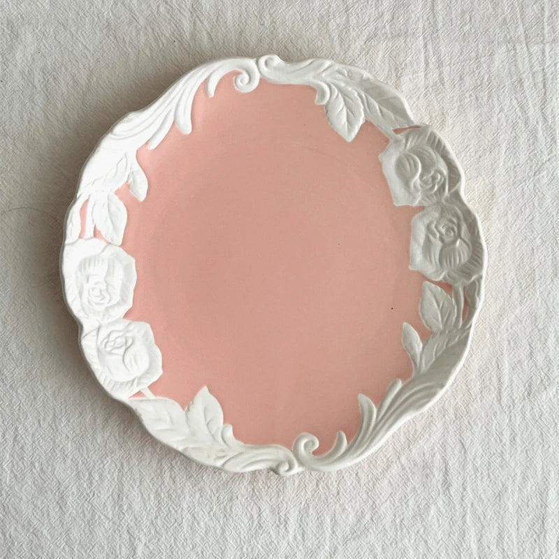 Vintage Kaffee Set – Porzellan – Mattes Rosendesign