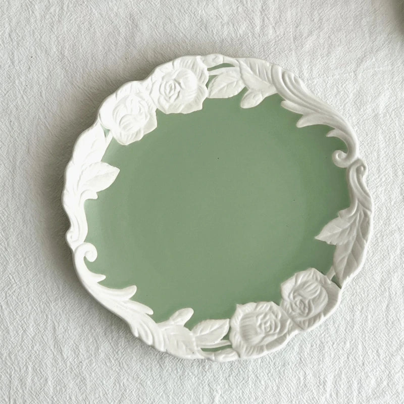 Vintage Kaffee Set – Porzellan – Mattes Rosendesign