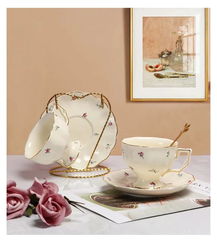 Vintage Kaffeeset – Feinporzellan – Nachmittagsgenuss