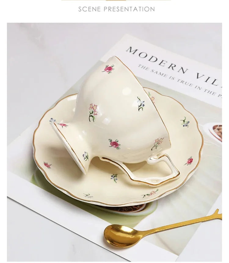 Vintage Kaffeeset – Feinporzellan – Nachmittagsgenuss