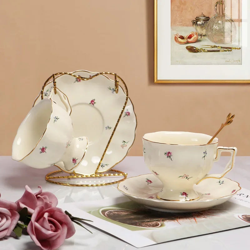 Vintage Kaffeeset – Feinporzellan – Nachmittagsgenuss