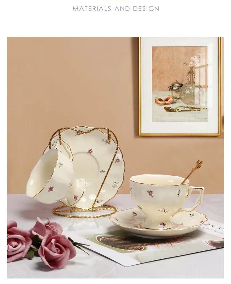 Vintage Kaffeeset – Feinporzellan – Nachmittagsgenuss