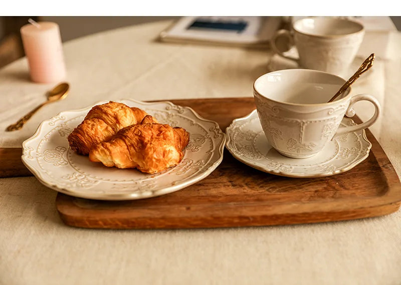 Vintage Keramik Kaffeeset – Retro Chic für jeden Raum