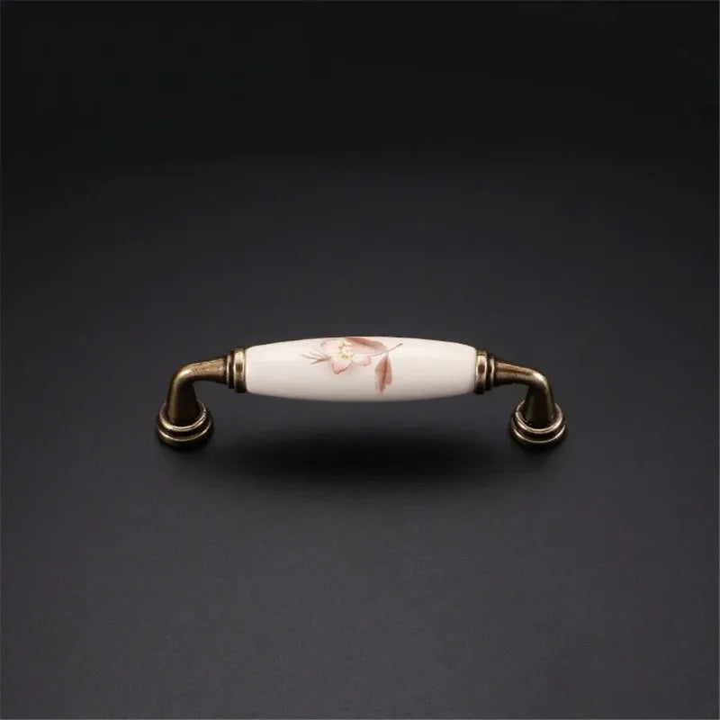 Vintage Keramik Möbelknopf – Ländlicher Stil