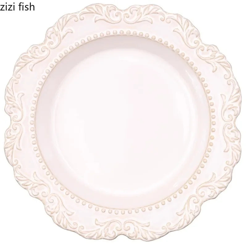 Vintage Keramikgeschirr – Reliefdesign – Verschiedene Grössen