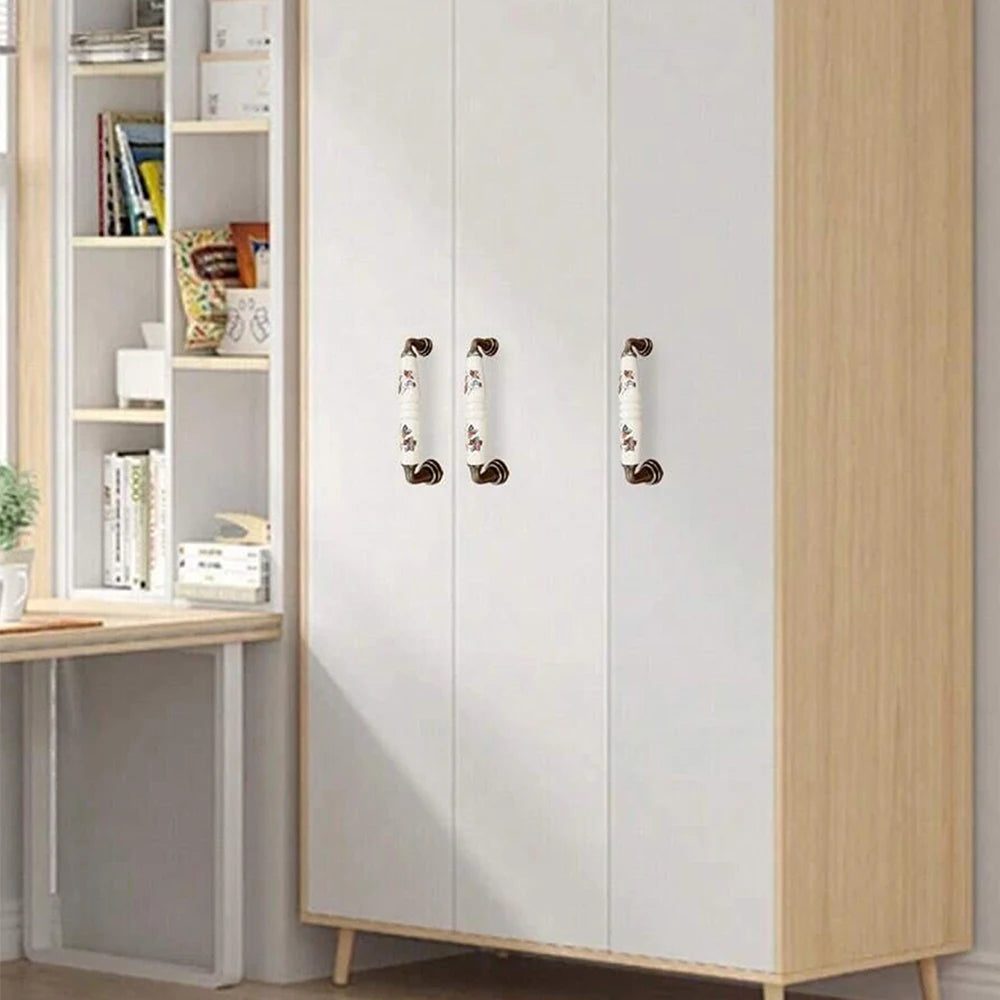 Vintage Keramikgriff – Ländlicher Stil – Möbelgriff