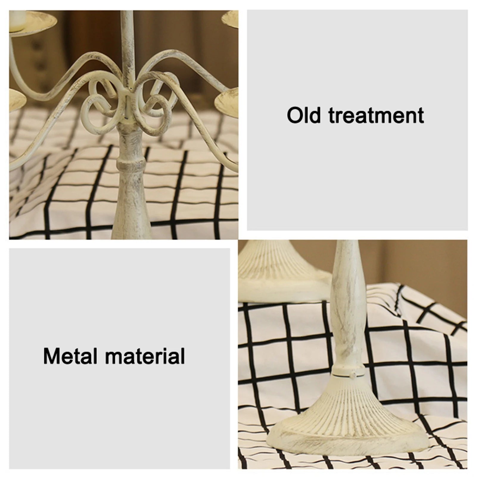 Vintage Kerzenhalter – Metall Modern Design für Hochzeiten