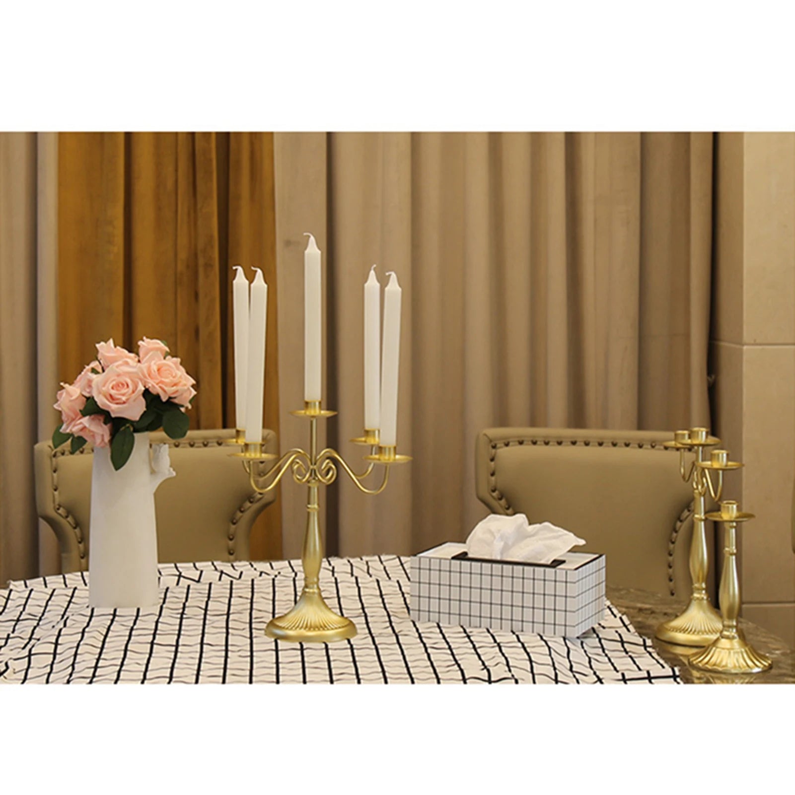 Vintage Kerzenhalter – Metall Modern Design für Hochzeiten