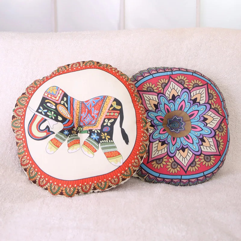 Vintage Kissen – Boho Polyester – 40x40cm