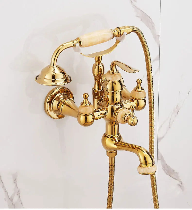 Vintage Messing Wasserhahn – Klassisches Design – Badewannen