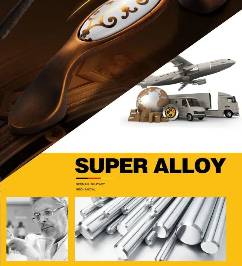 Vintage Messinggriffe – Zinklegierung – 128mm