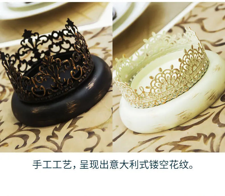 Vintage Metall Teelichthalter – Kreatives Domdesign