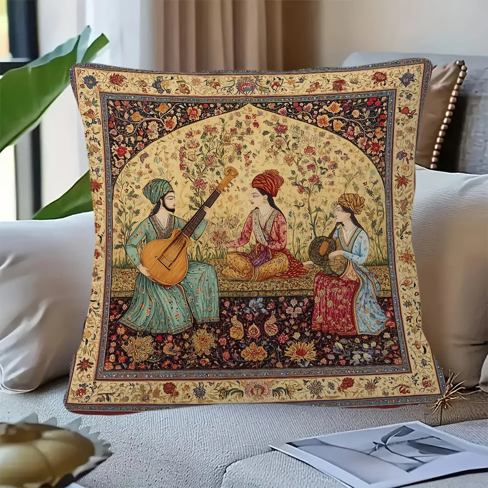 Vintage Persian Pillowcase – Supersoftes Plüsch, Mehrere Grössen