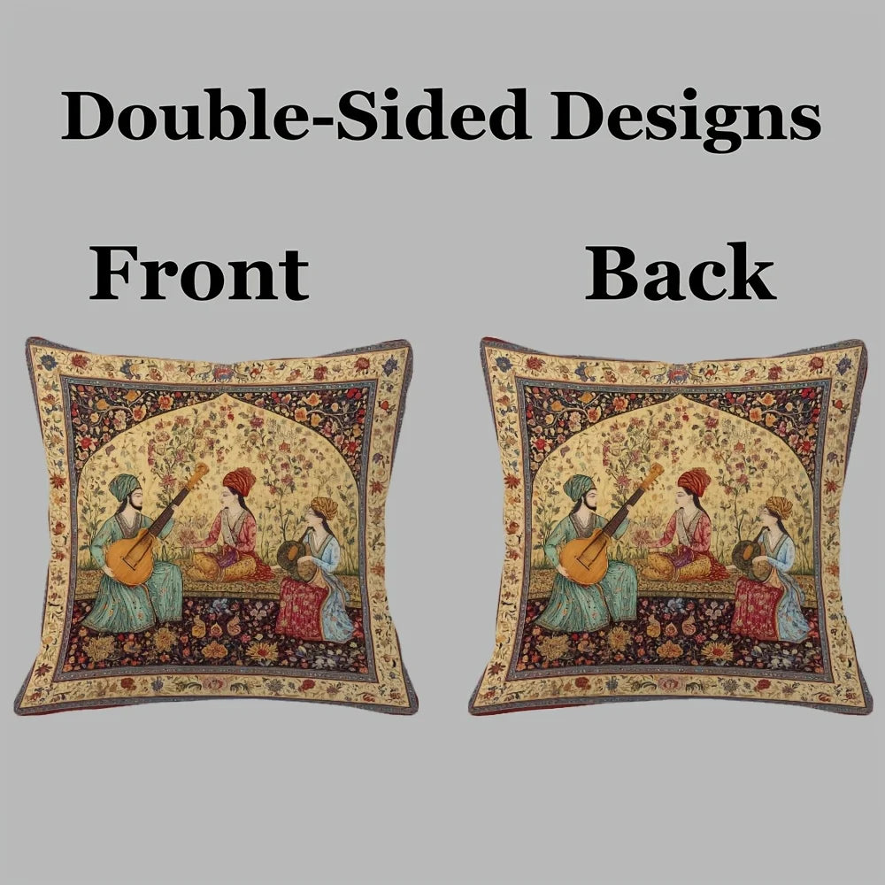 Vintage Persian Pillowcase – Supersoftes Plüsch, Mehrere Grössen