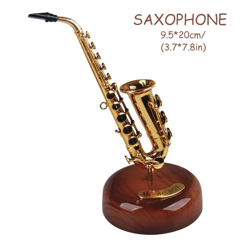 Vintage Spieluhr – Retro Stil – Handgekurbelte