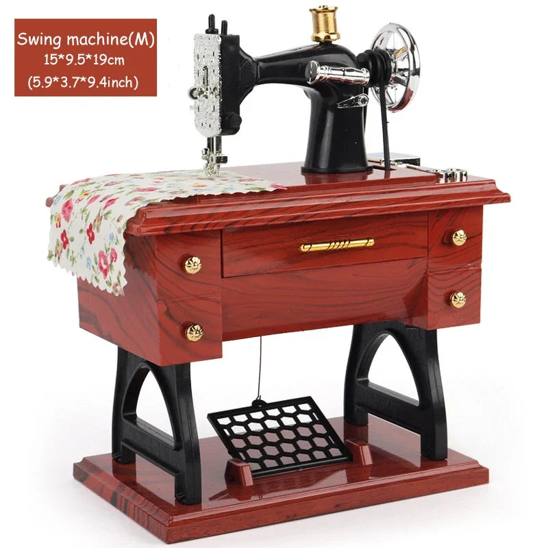 Vintage Spieluhr – Retro Stil – Handgekurbelte