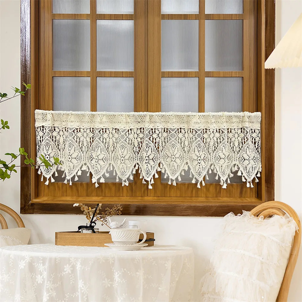 Vintage Spitzenvorhänge – Amerikanischer Stil – verschiedene Grössen