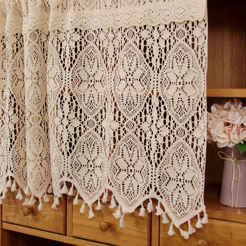 Vintage Spitzenvorhänge – Amerikanischer Stil – verschiedene Grössen